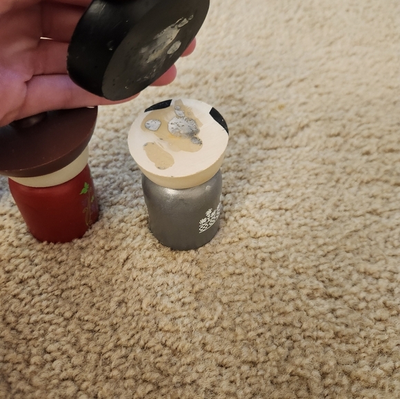 Folqa Collection Set Of 3 Wooden Figurine Men With Hats - Picture 3 of 4